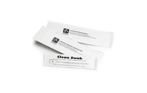 Image 2 for Zebra ZC100/ZC300 Cleaning Card Kit - 5 Cards