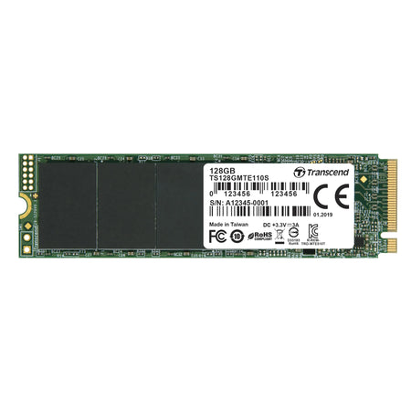 Image 2 for Transcend 128GB MTE110S PCIe Gen 3x4 SSD