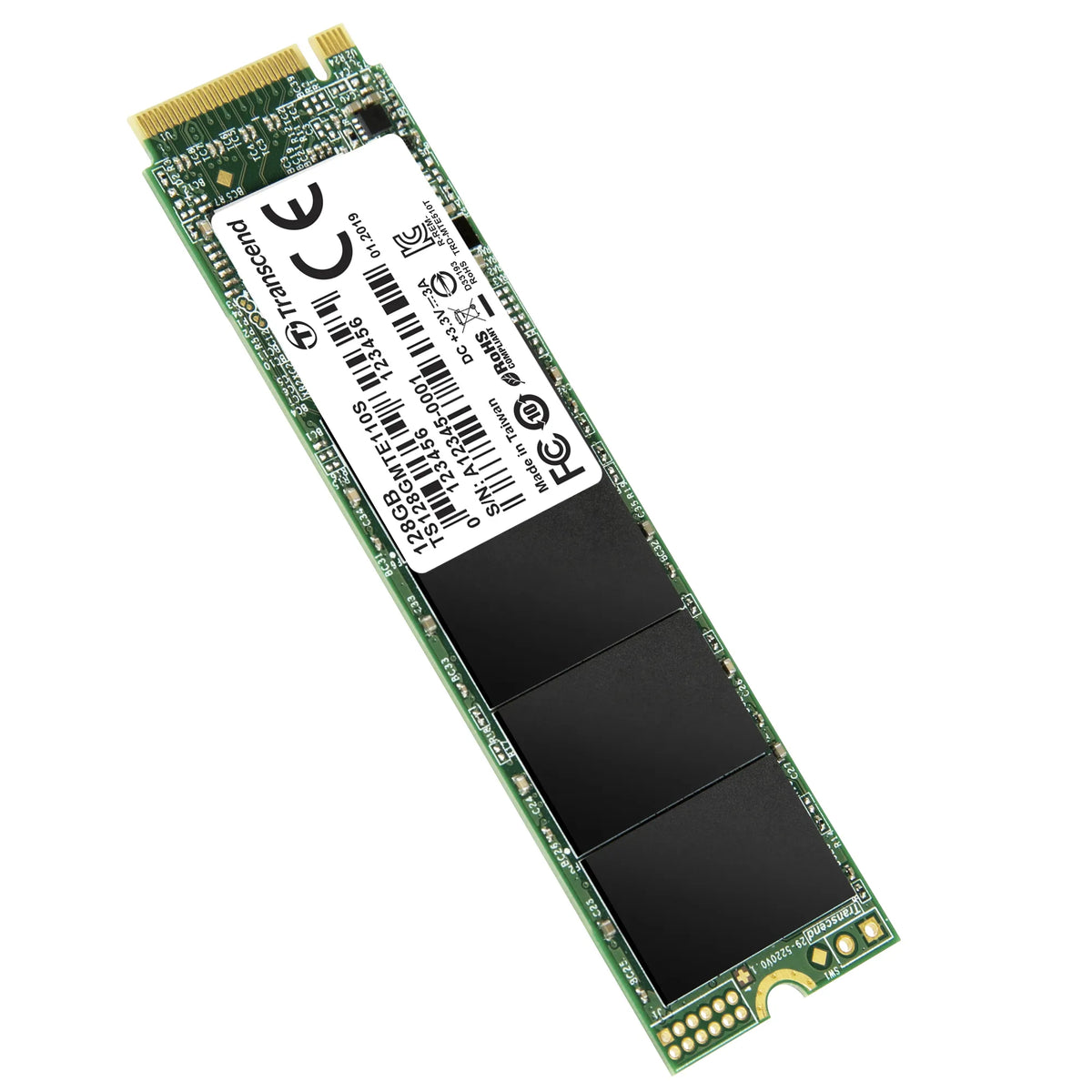 Image 5 for Transcend 128GB MTE110S PCIe Gen 3x4 SSD