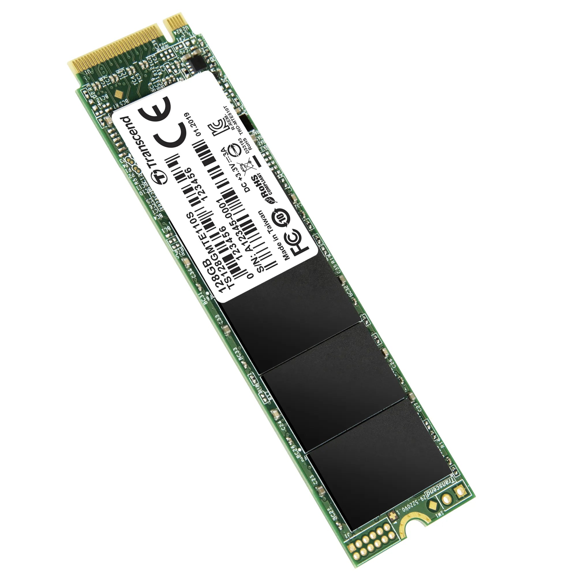 Image 5 for Transcend 128GB MTE110S PCIe Gen 3x4 SSD