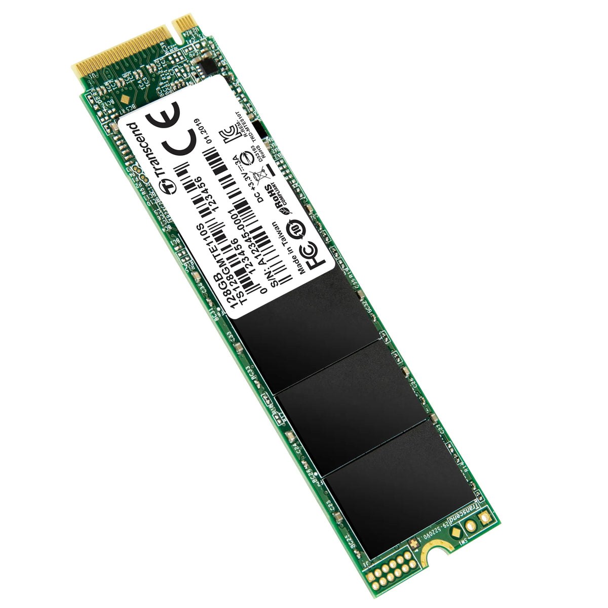 Image 4 for Transcend 128GB MTE110S PCIe Gen 3x4 SSD