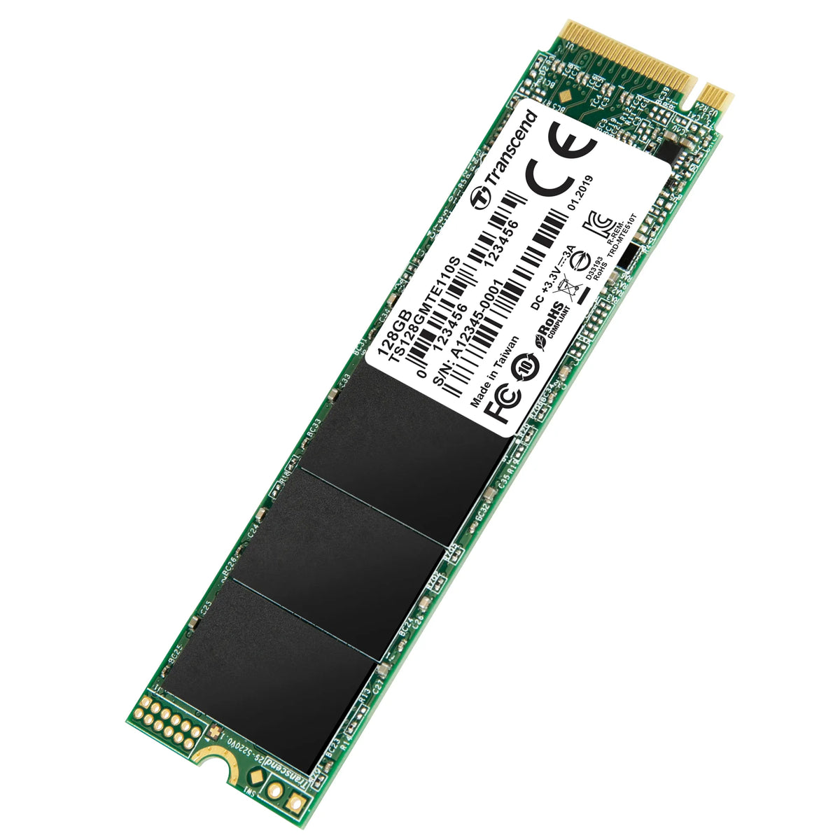 Image 6 for Transcend 128GB MTE110S PCIe Gen 3x4 SSD