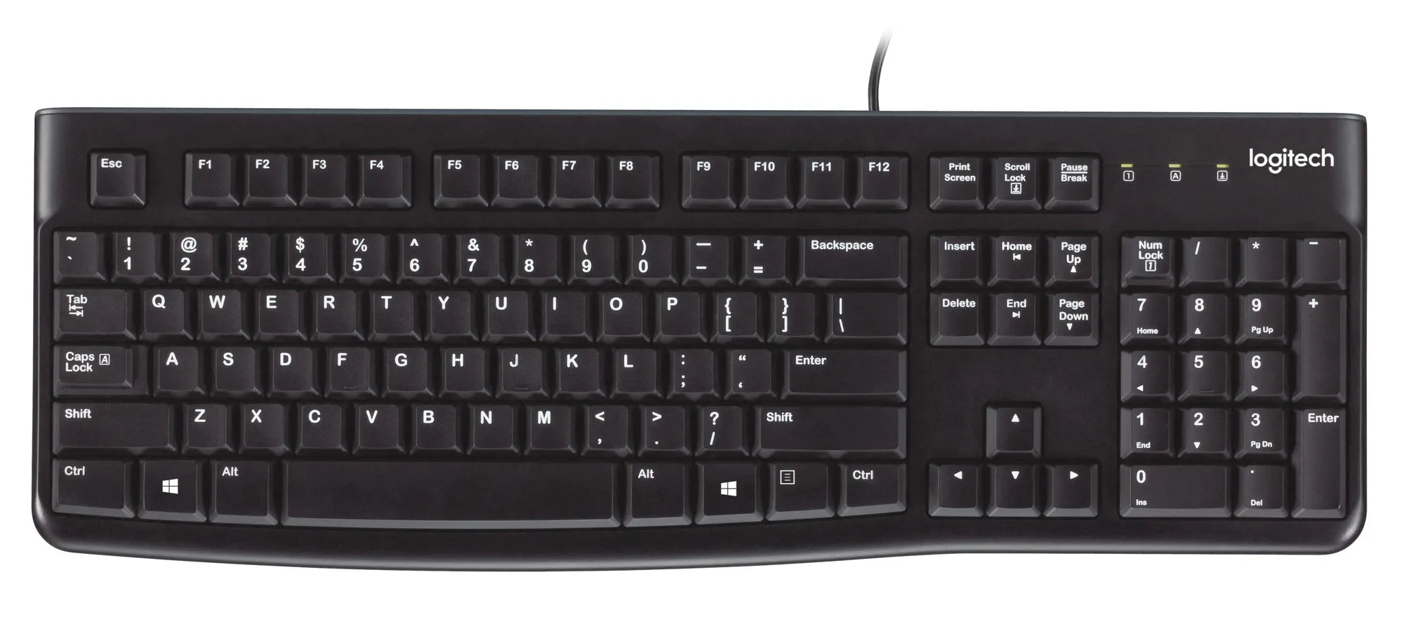Image 9 for Logitech K120 Corded Keyboard