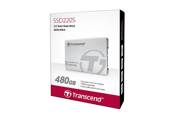 Image 9 for Transcend 480GB SSD220S 2.5-inch SATA III SSD - TLC NAND