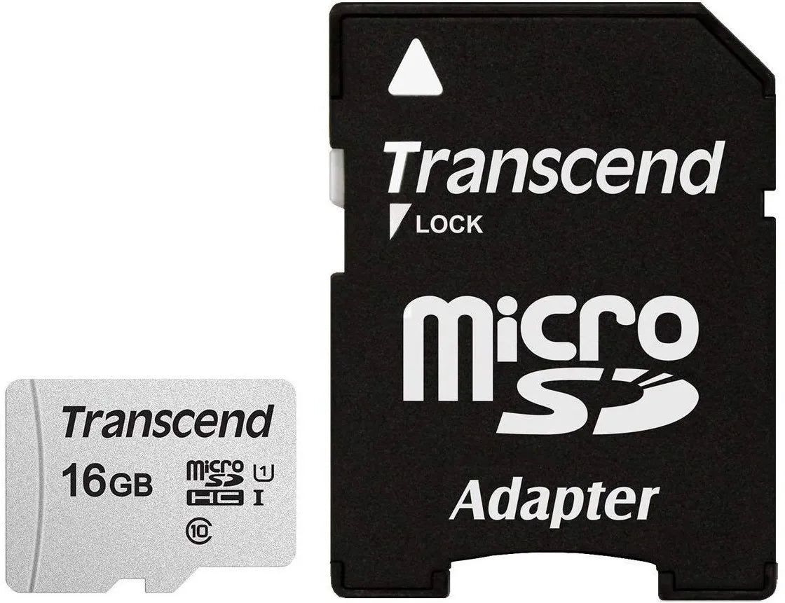 Image 4 for Transcend 300S 16GB Micro SD Card with Adapter