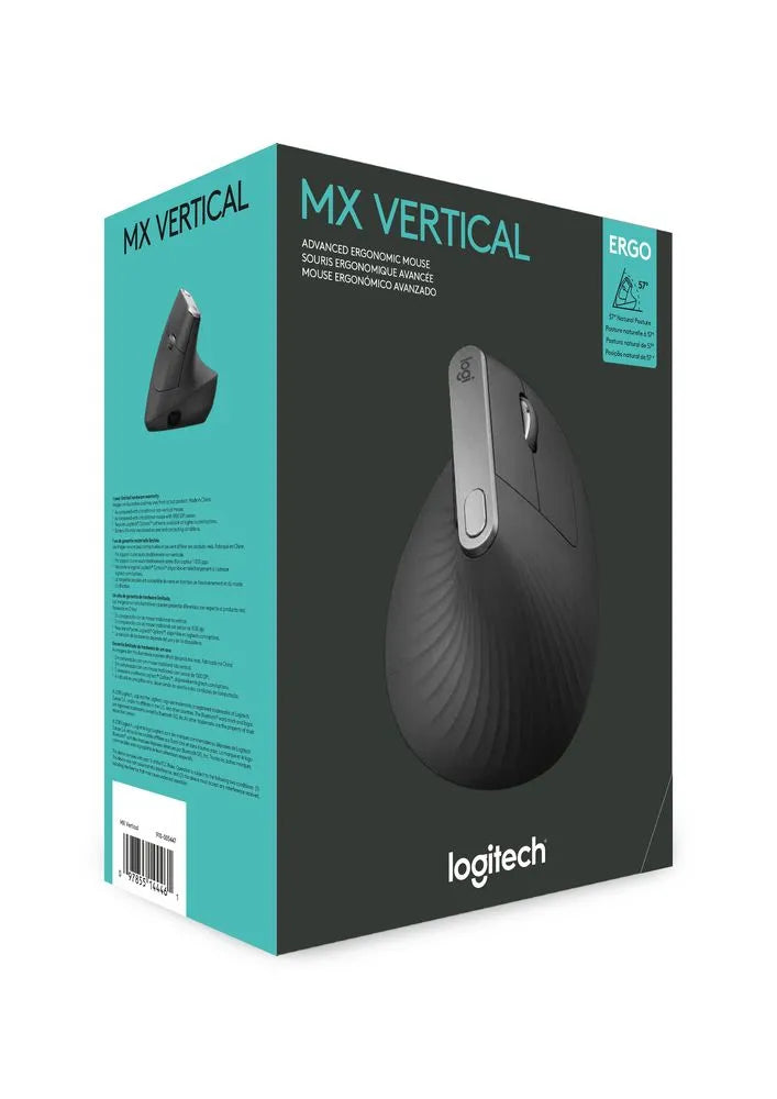 Image 14 for Logitech MX Vertical Ergonomic Mouse - Graphite