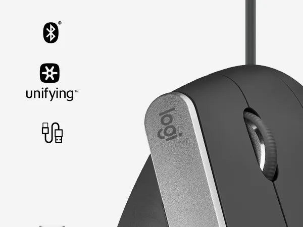 Image 19 for Logitech MX Vertical Ergonomic Mouse - Graphite