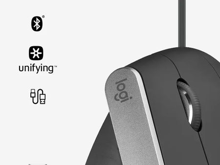 Image 19 for Logitech MX Vertical Ergonomic Mouse - Graphite