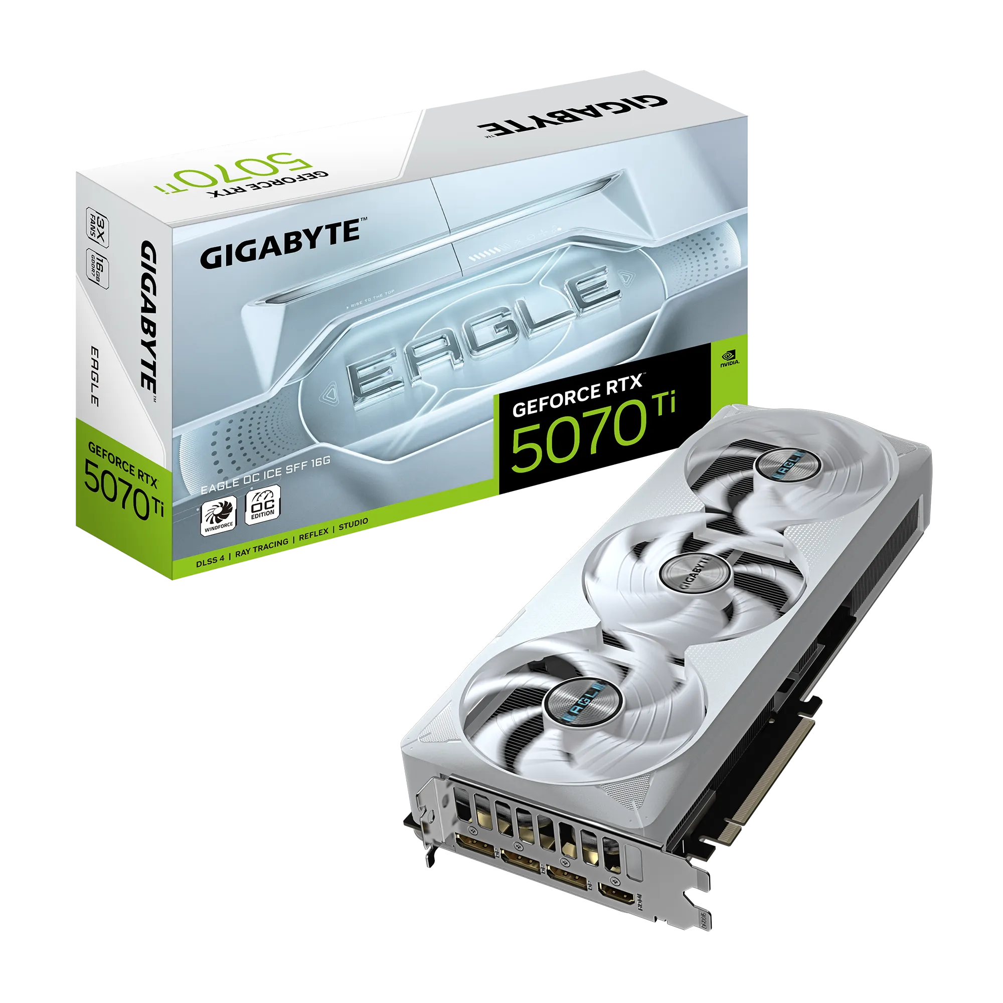 Image 4 for GIGABYTE GeForce RTX 5070Ti EAGLE OC ICE 16GB