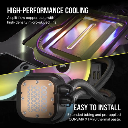 Image 8 for Corsair iCUE LINK H115i RGB Liquid CPU Cooler