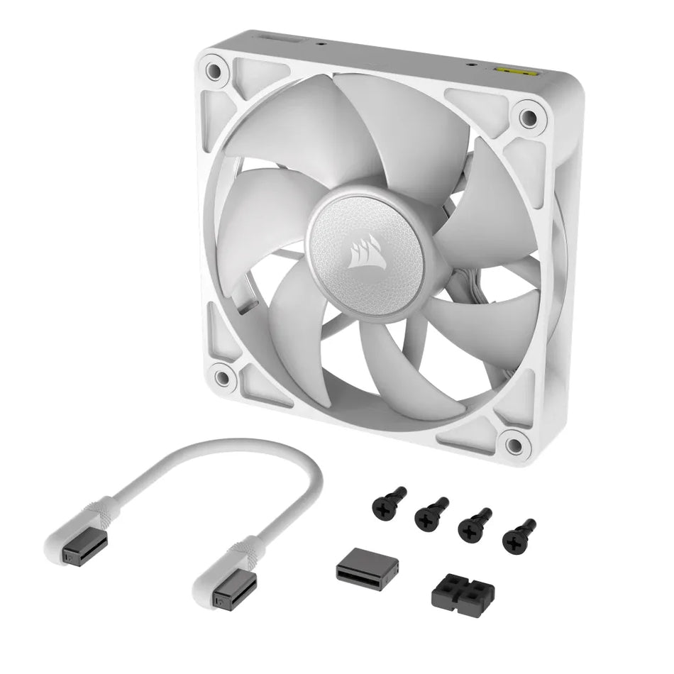 Image 2 for Corsair iCUE LINK RX120 RGB 120mm White Fan