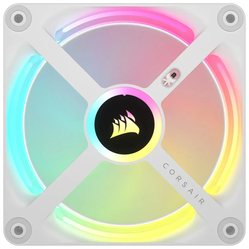 Image 5 for Corsair iCUE LINK QX120 RGB 120mm PWM Fans Starter Kit - White