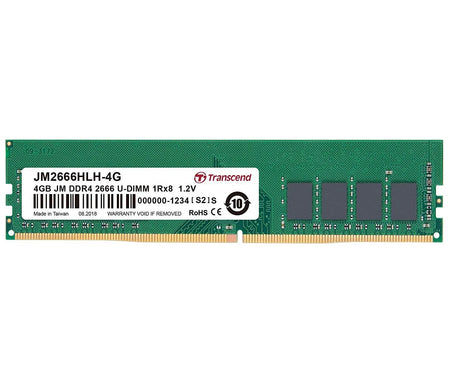 Image 1 for Transcend 4GB DDR4 2666MHz Desktop Memory