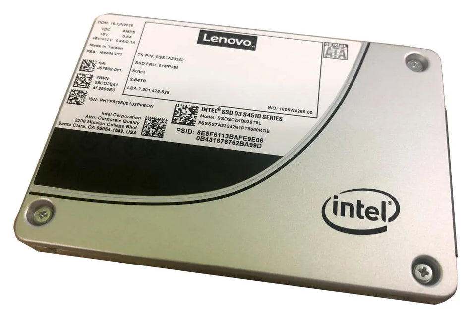 Image 2 for Lenovo ThinkSystem 3.5" S4510 480GB SATA SSD