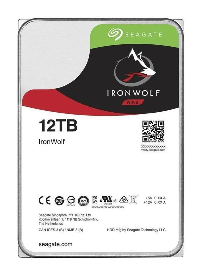 Image 1 for Seagate IronWolf 12TB NAS Hard Drive