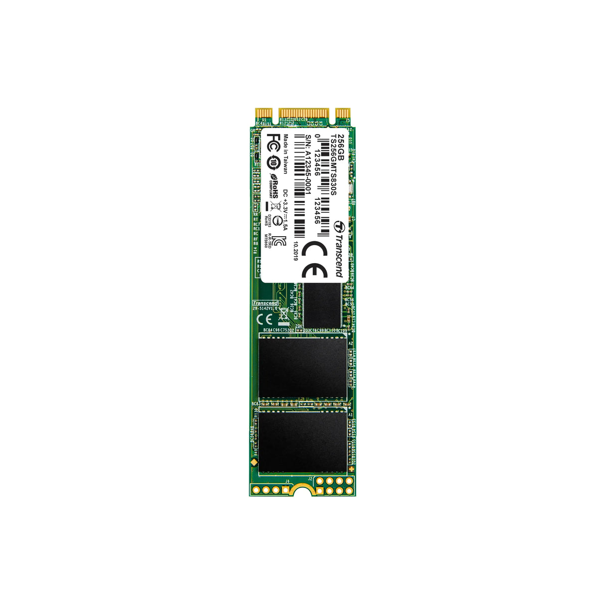 Image 2 for Transcend 256GB MTS830S M.2 SATA SSD
