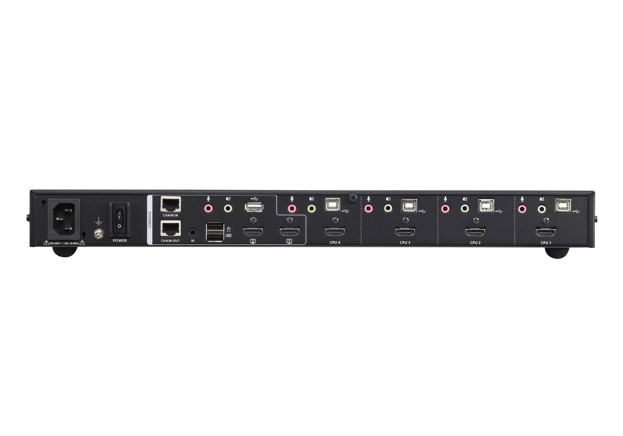 Image 2 for ATEN 4-Port USB HDMI Multi-View KVMP Switch