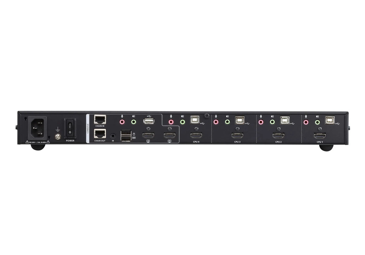 Image 1 for ATEN 4-Port USB HDMI Multi-View KVMP Switch