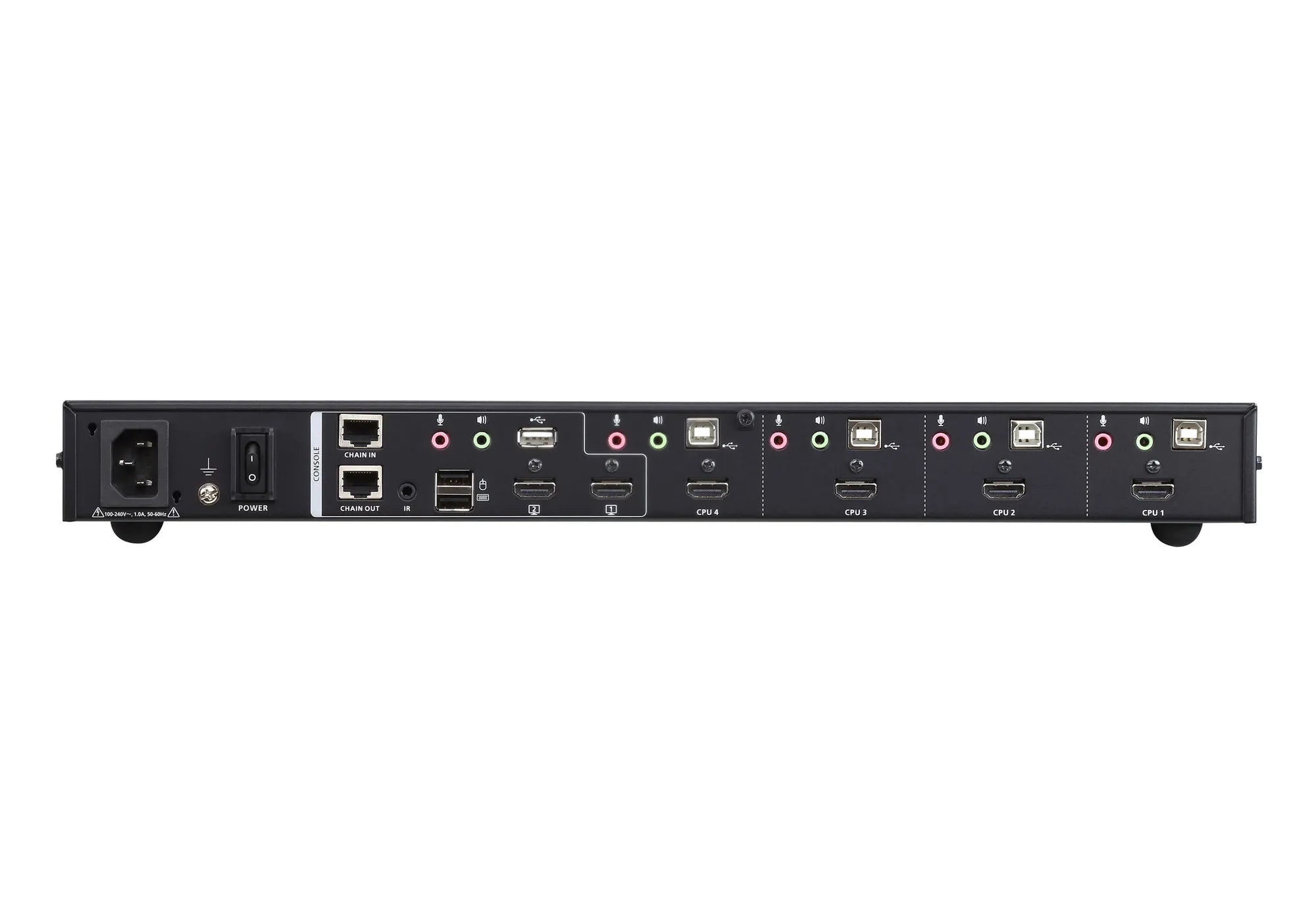 Image 1 for ATEN 4-Port USB HDMI Multi-View KVMP Switch