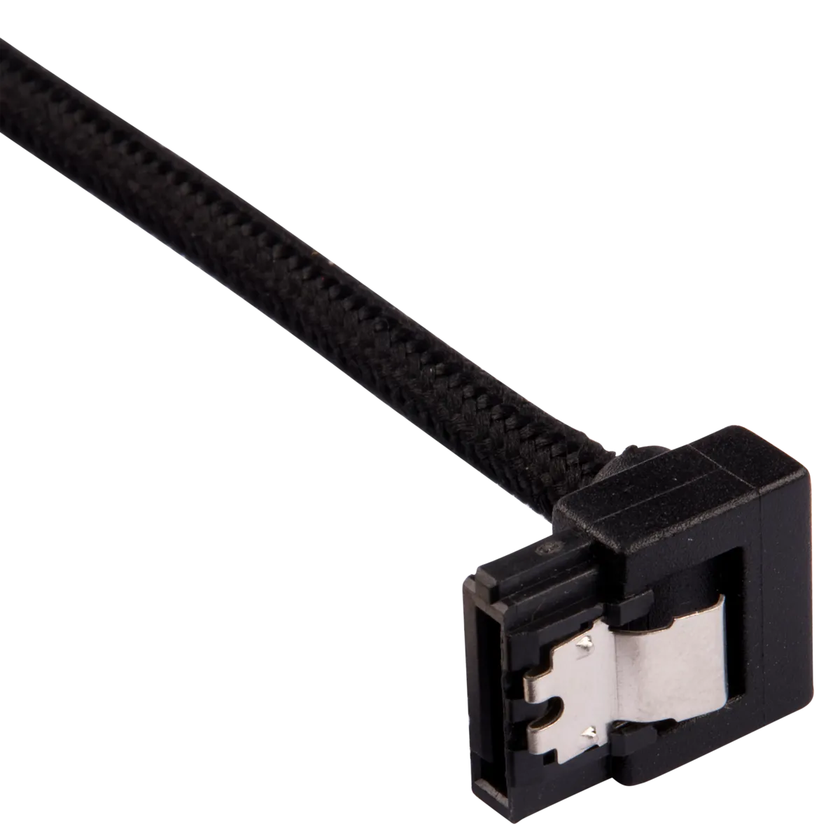 Image 2 for Corsair Premium Sleeved SATA Cable with 90Â° Connectors