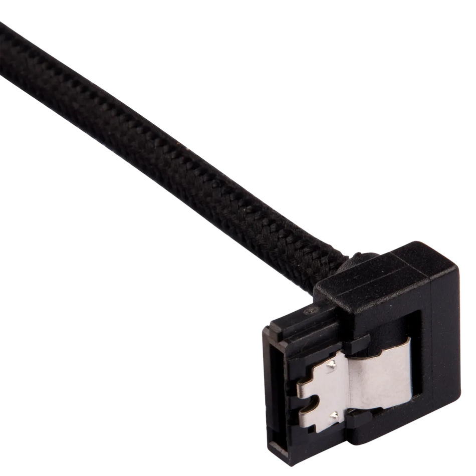 Image 2 for Corsair Premium Sleeved SATA Cable with 90Â° Connectors