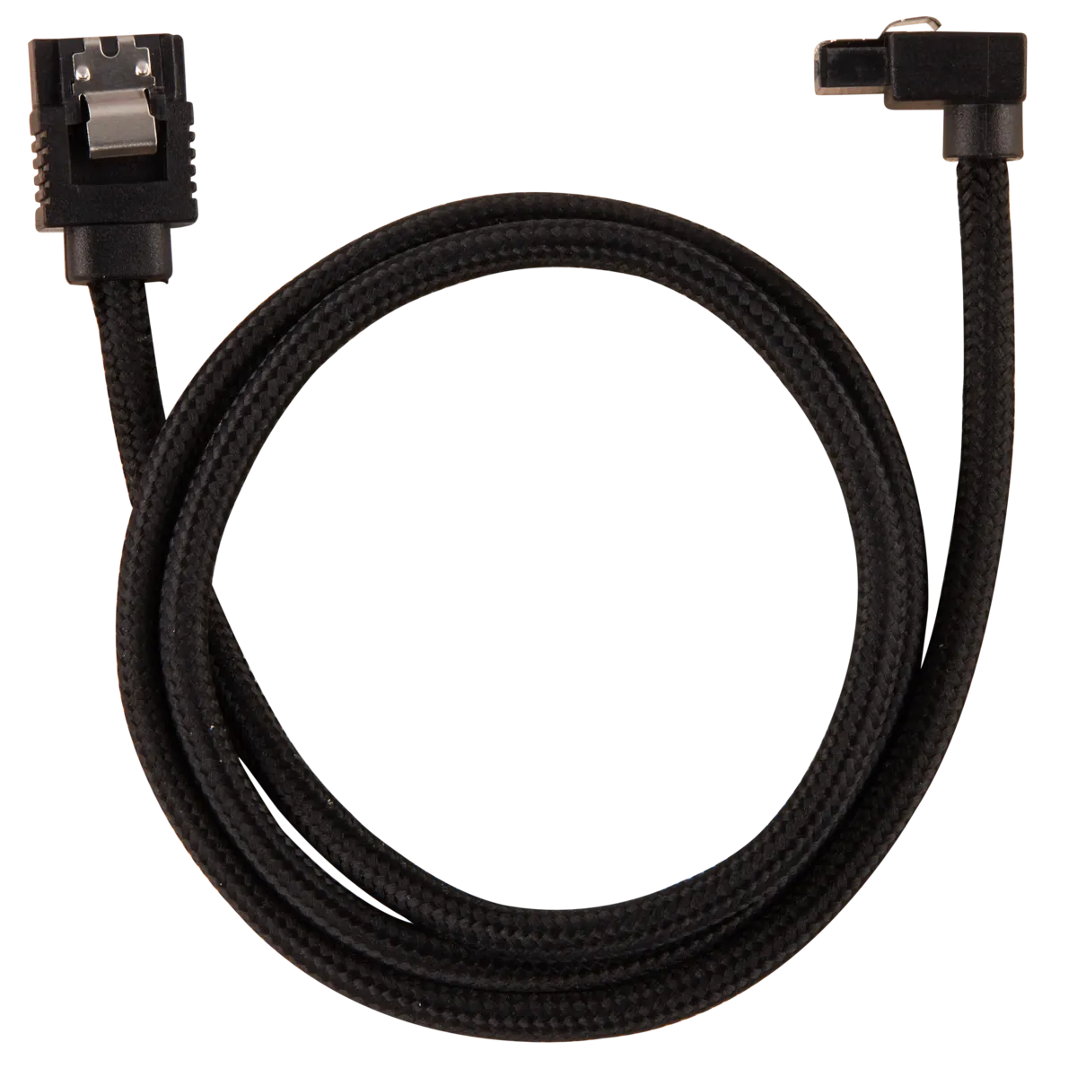 Image 3 for Corsair Premium Sleeved SATA Cable with 90Â° Connectors