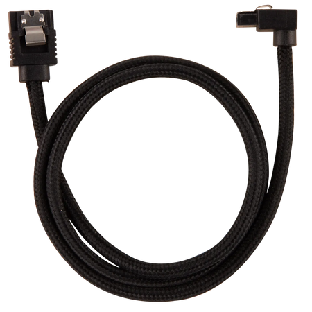 Image 3 for Corsair Premium Sleeved SATA Cable with 90Â° Connectors