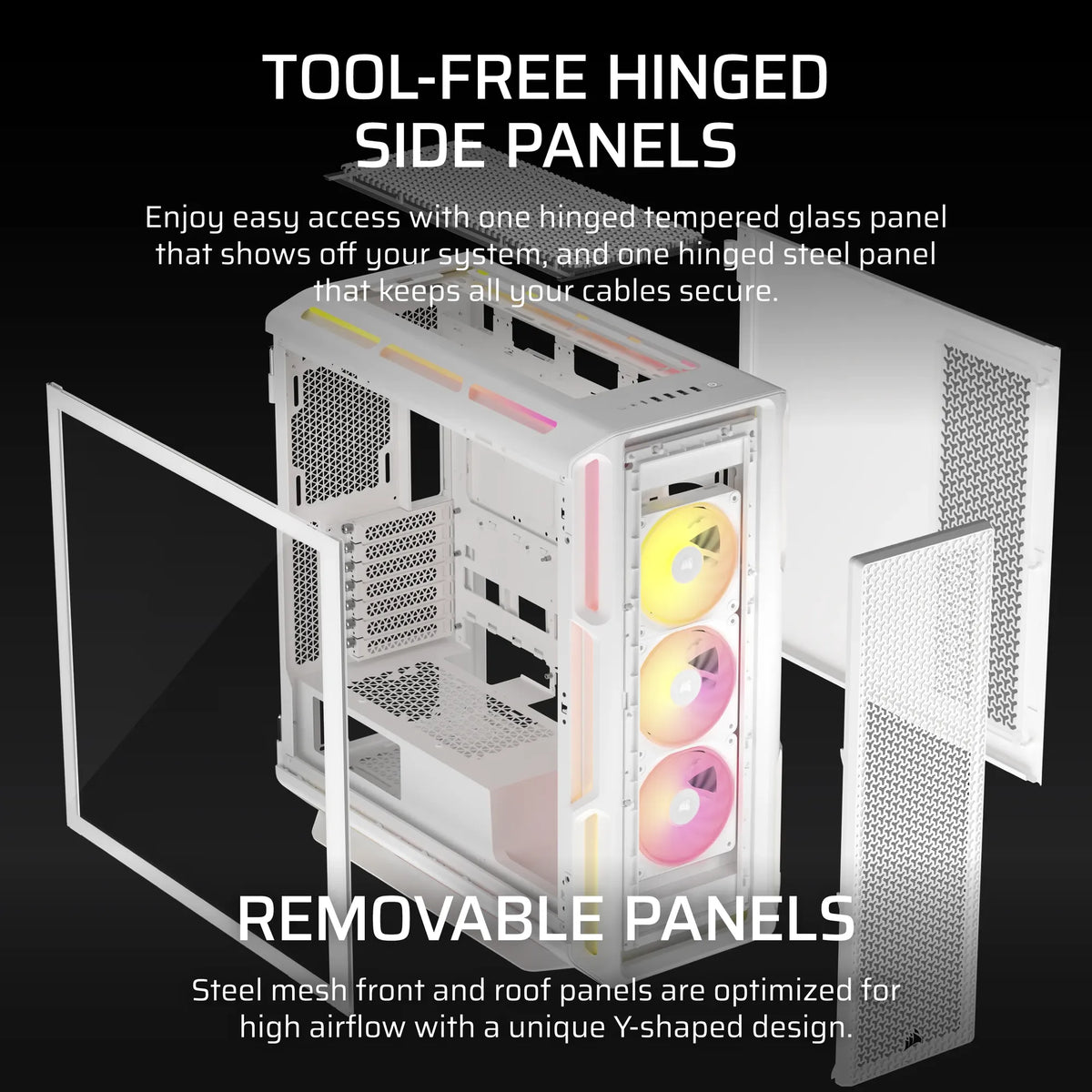 Image 4 for Corsair iCUE LINK 5000T LX RGB Mid-Tower PC Case