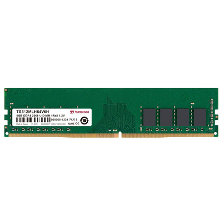 Image 1 for Transcend 4GB DDR4-2666 Desktop U-DIMM Memory