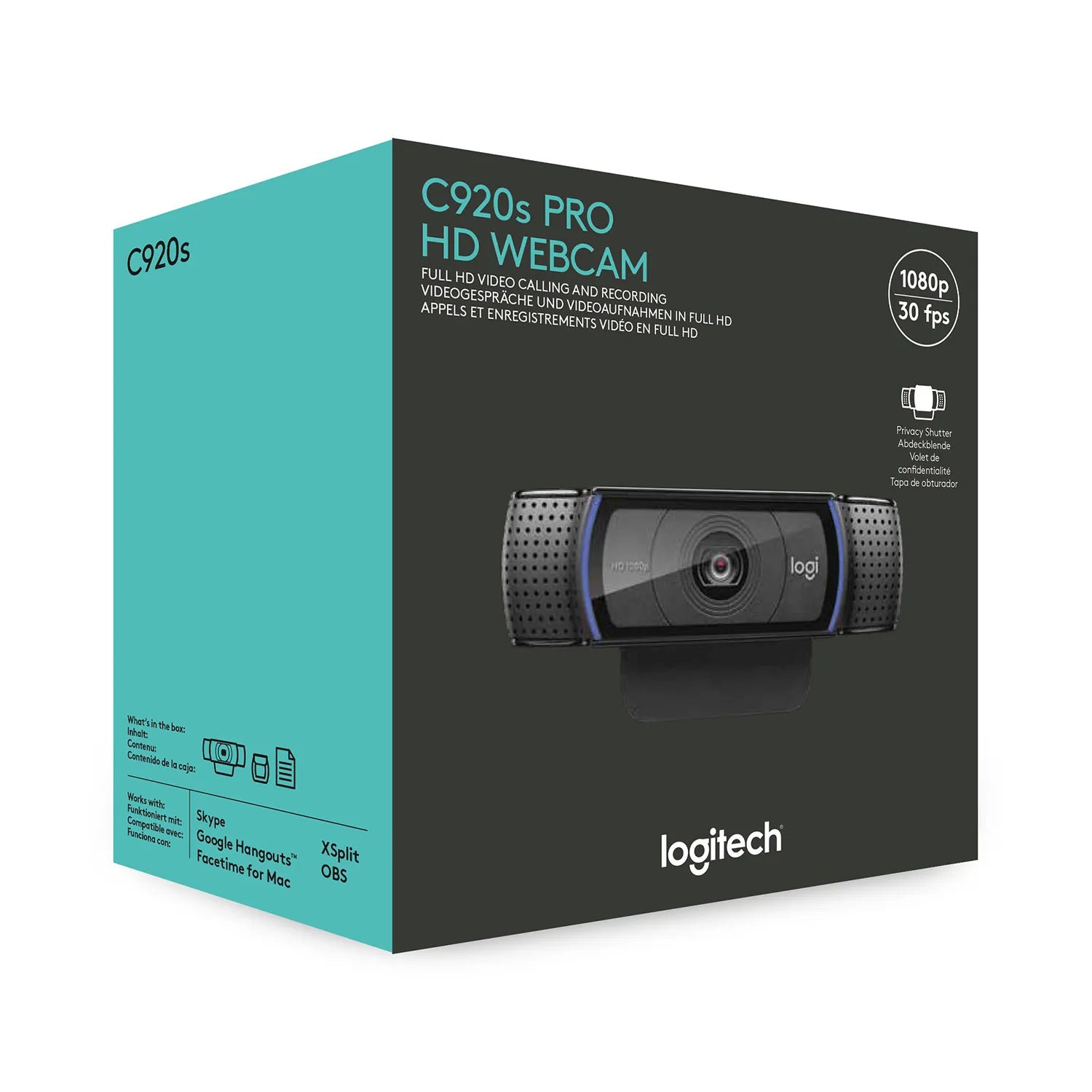 Image 13 for Logitech C920s HD Pro Webcam