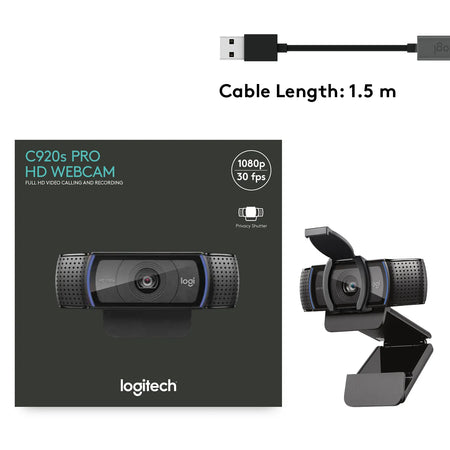Image 5 for Logitech C920s HD Pro Webcam