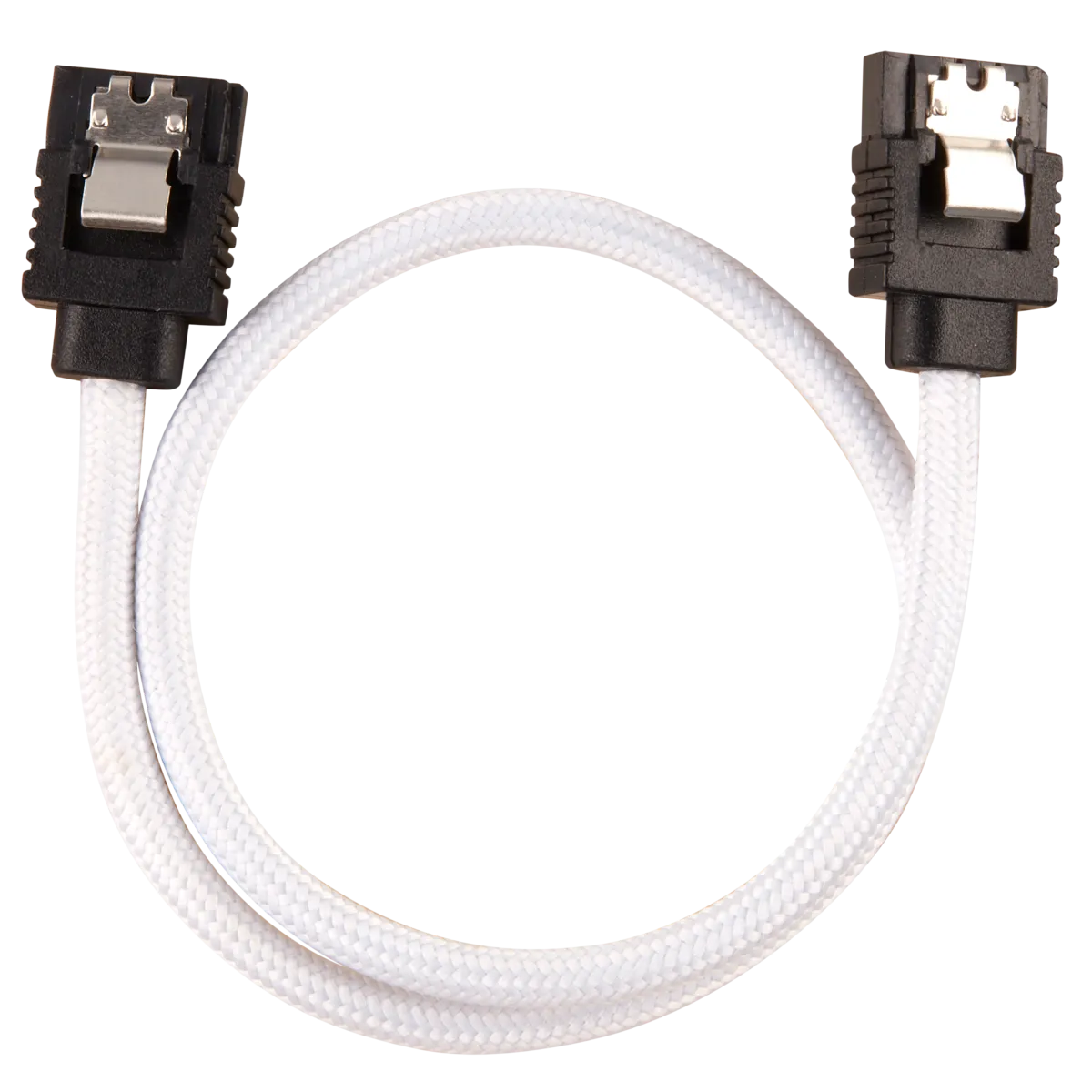 Image 1 for Corsair Premium Sleeved SATA Data Cable Set - White