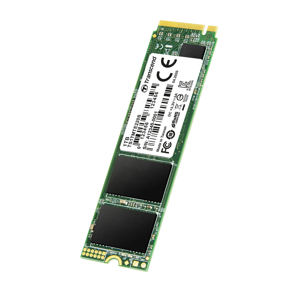 Image 2 for Transcend MTE220S 1TB NVMe M.2 SSD