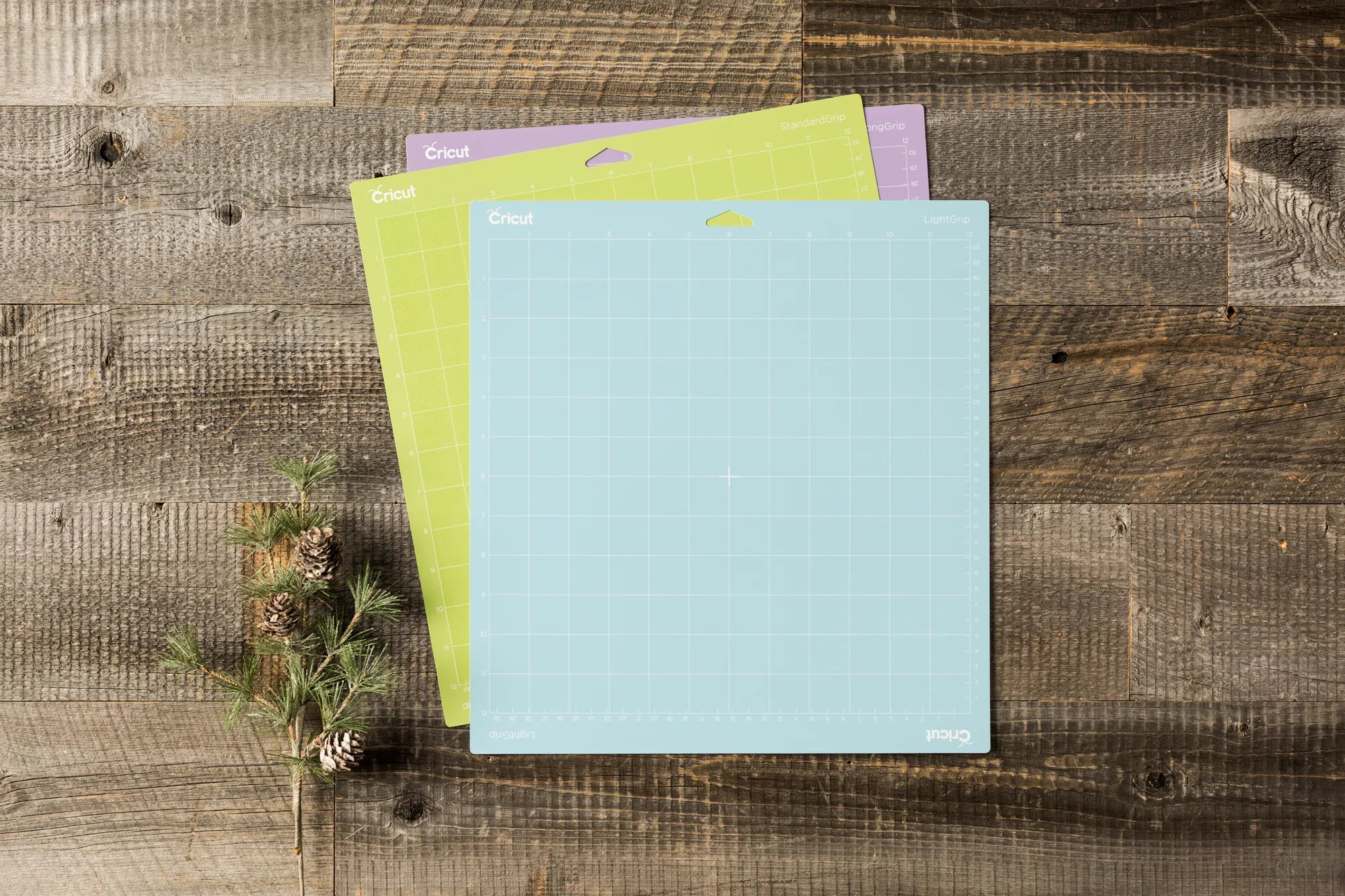 Image 1 for Cricut LightGrip Machine Mat 3-Pack 30x30cm
