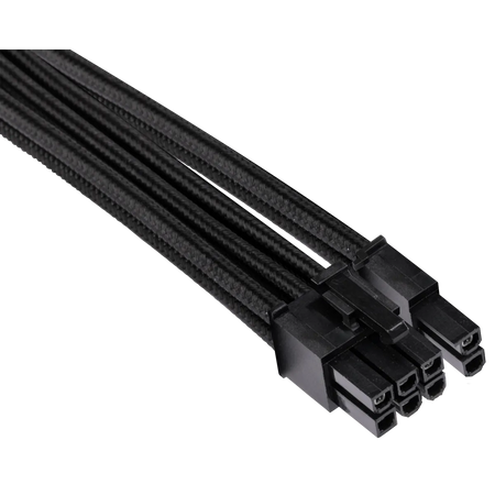 Image 3 for Corsair Premium Sleeved PCIe Cables - Black