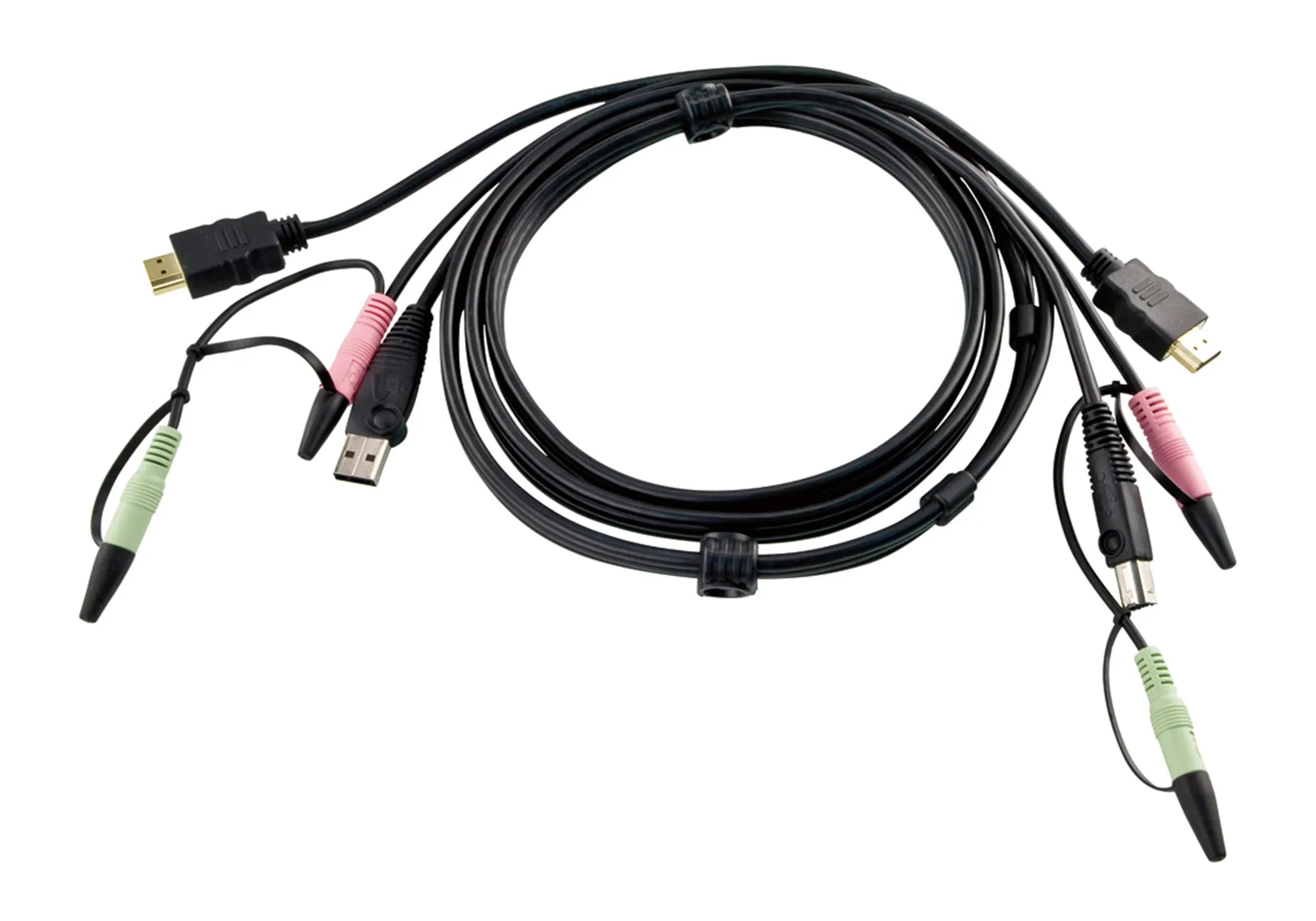 Image 2 for ATEN 2L-7D02UH USB HDMI KVM Cable