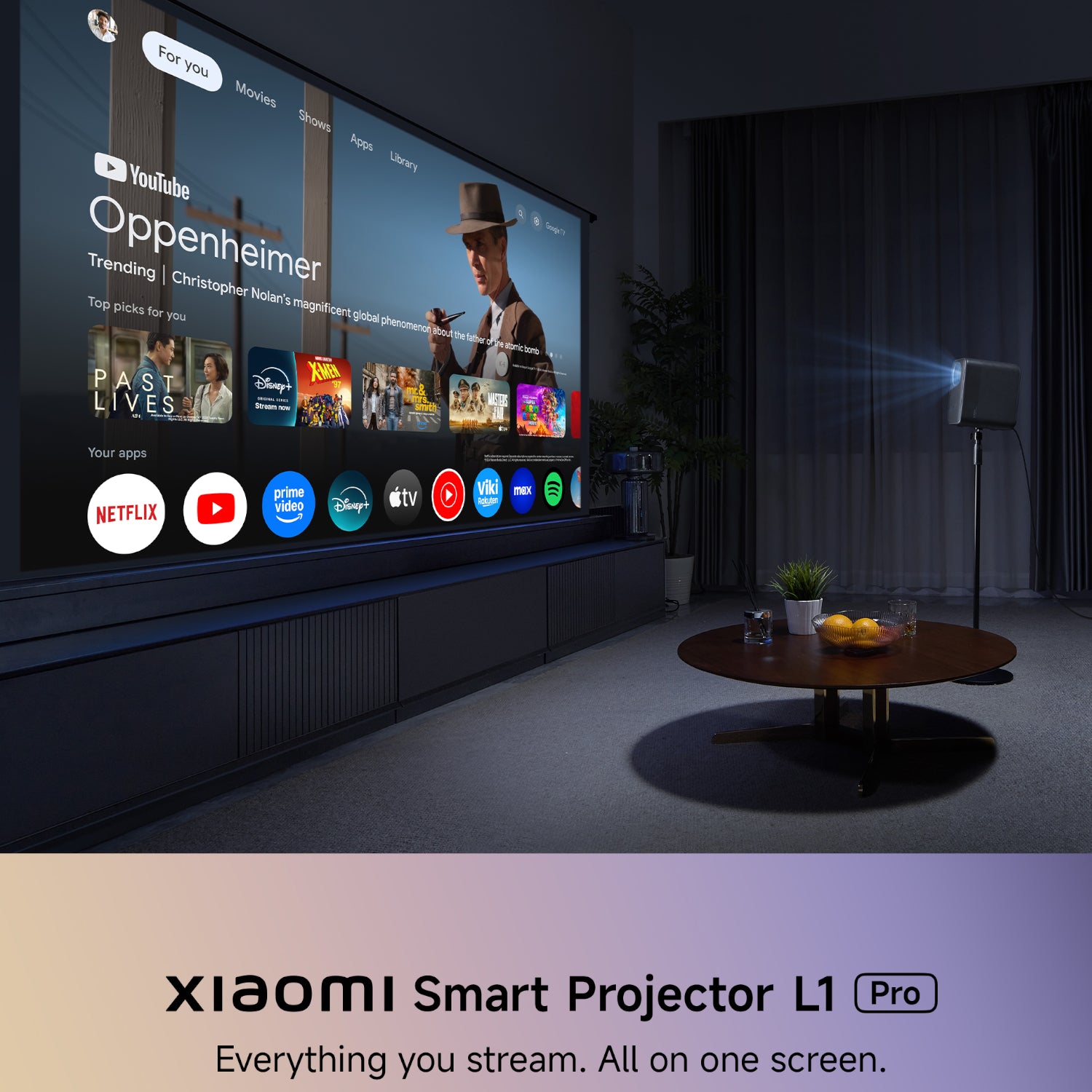 Image 7 for Xiaomi Smart Projector L1 Pro