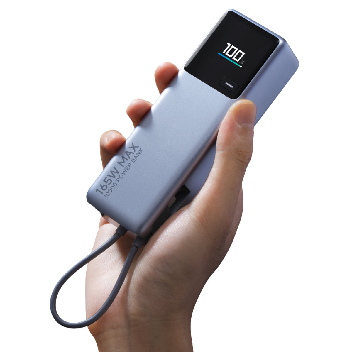 Image 10 for Xiaomi 165W Power Bank 10000mAh (Integrated Cable)-Silver