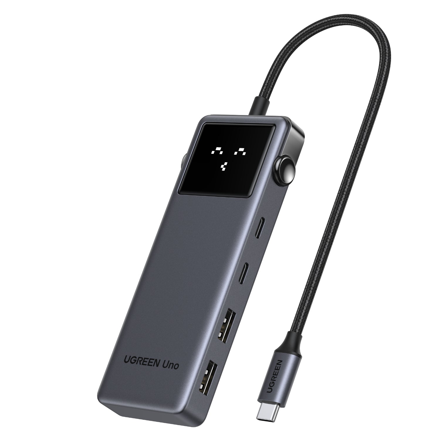 Image 1 for UGREEN 6-in-1 Type-C Hub with 4K HDMI, 100W PD and 10Gbps USB Ports – Grey