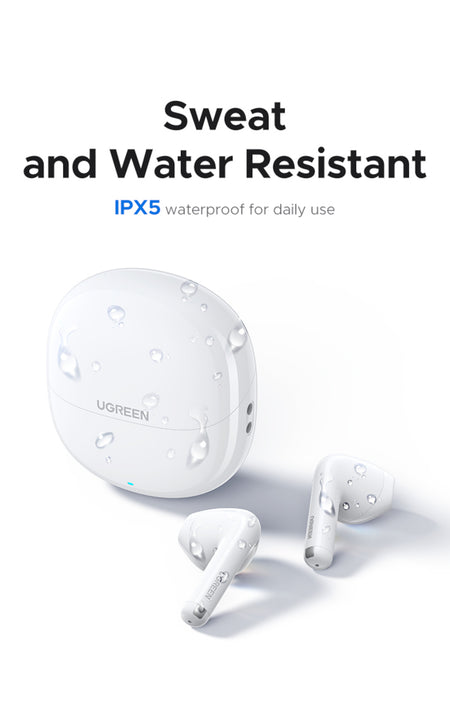 Image 3 for UGREEN Lightbuds Basic Earphones (Semi In-Ear)–White