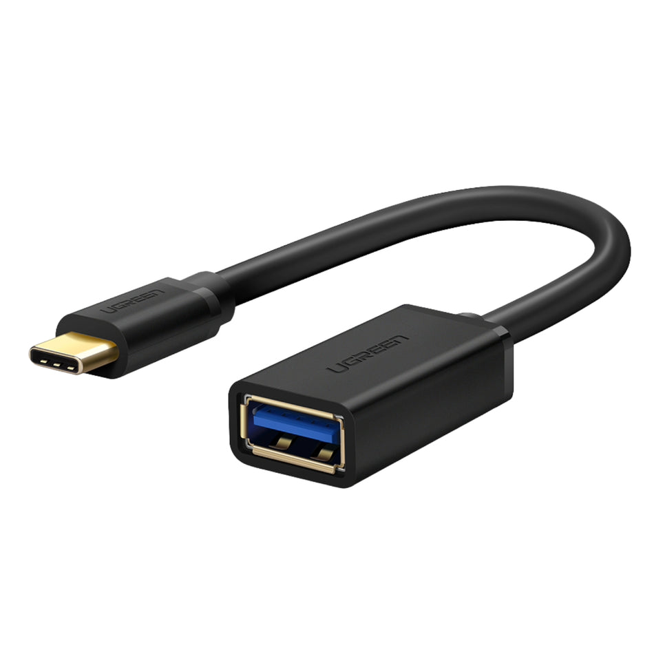 Image 2 for UGREEN Type-C to USB-A Adapter (Male to Female, 15cm)– Black