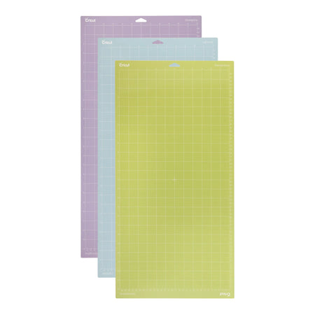 Image 2 for Cricut Explore/Maker Machine Mats 3-Pack (LightGrip, StandardGrip, StrongGrip) - 30x60cm