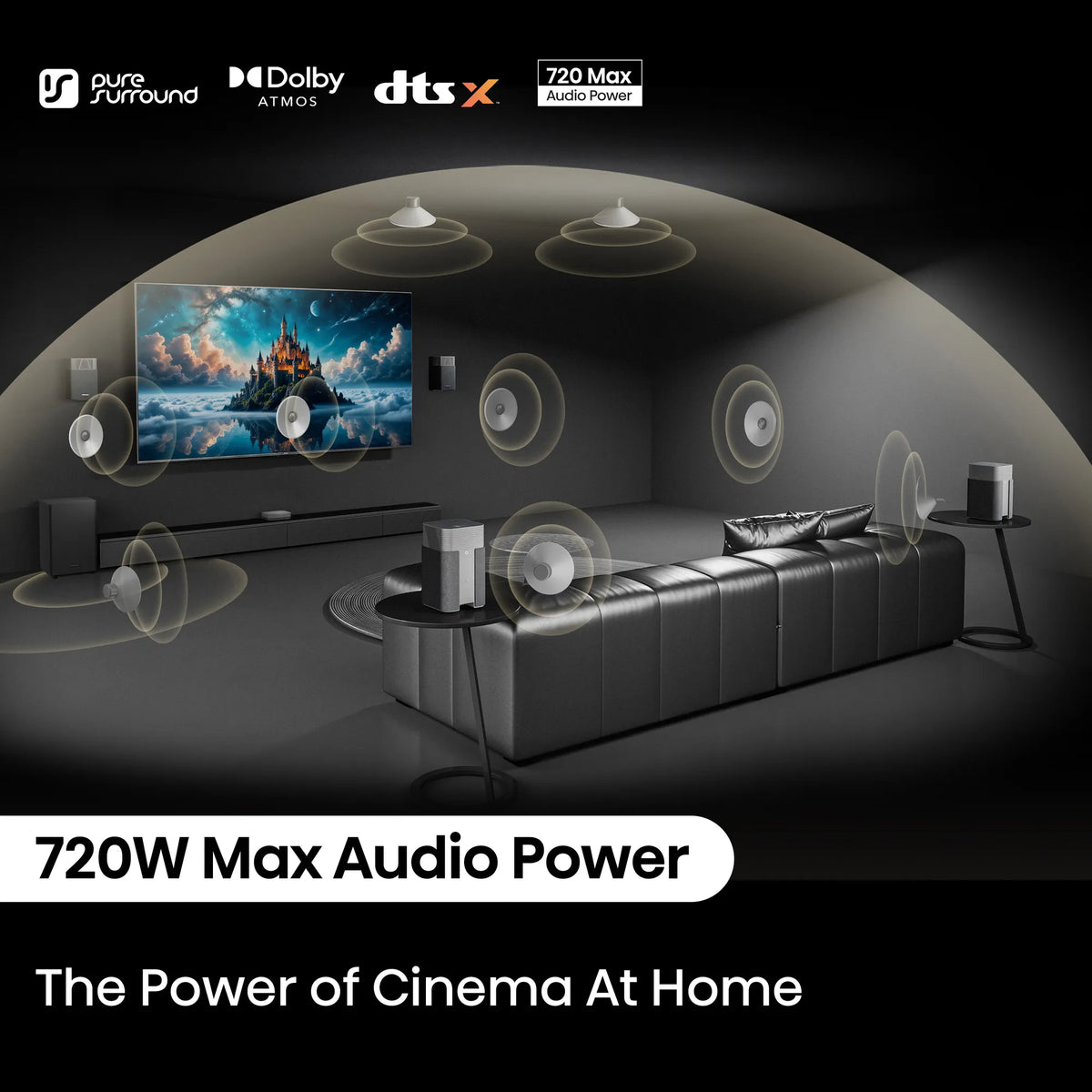 Image 9 for HISENSE HT Saturn 4.1.2 Channel Home Theatre System