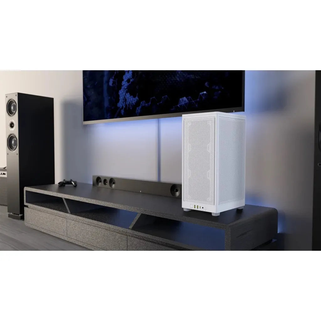 Image 2 for Corsair 2000D Airflow White Mini-ITX Case