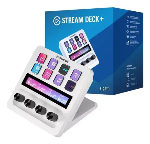 Image 3 for Elgato Stream Deck Plus White Controller