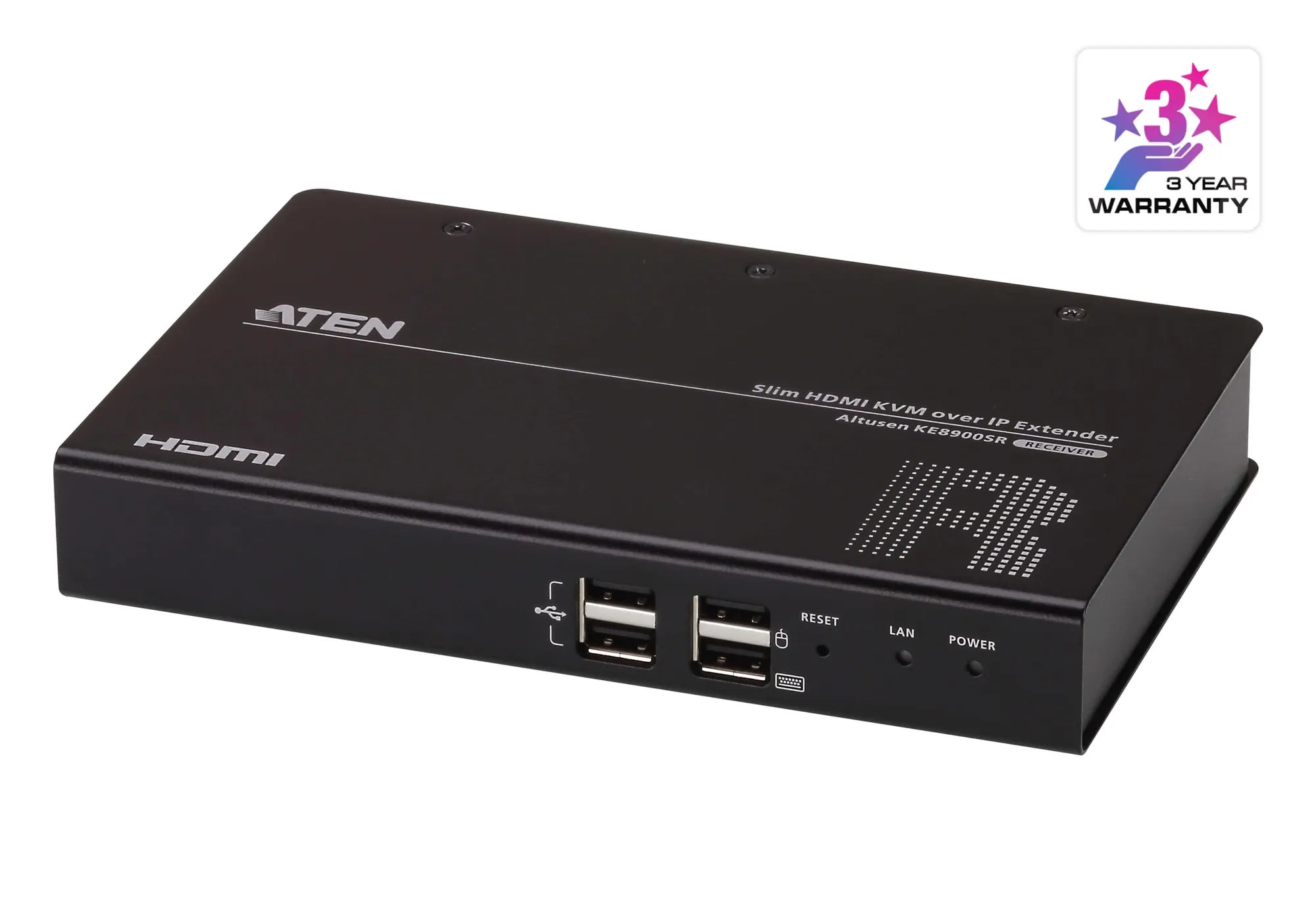 Image 2 for ATEN KE8900SR Slim HDMI Single Display KVM over IP Receiver