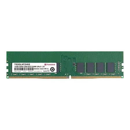 Image 1 for Transcend 8GB DDR4-2666 ECC Unbuffered DIMM (U-DIMM) 1Rx8