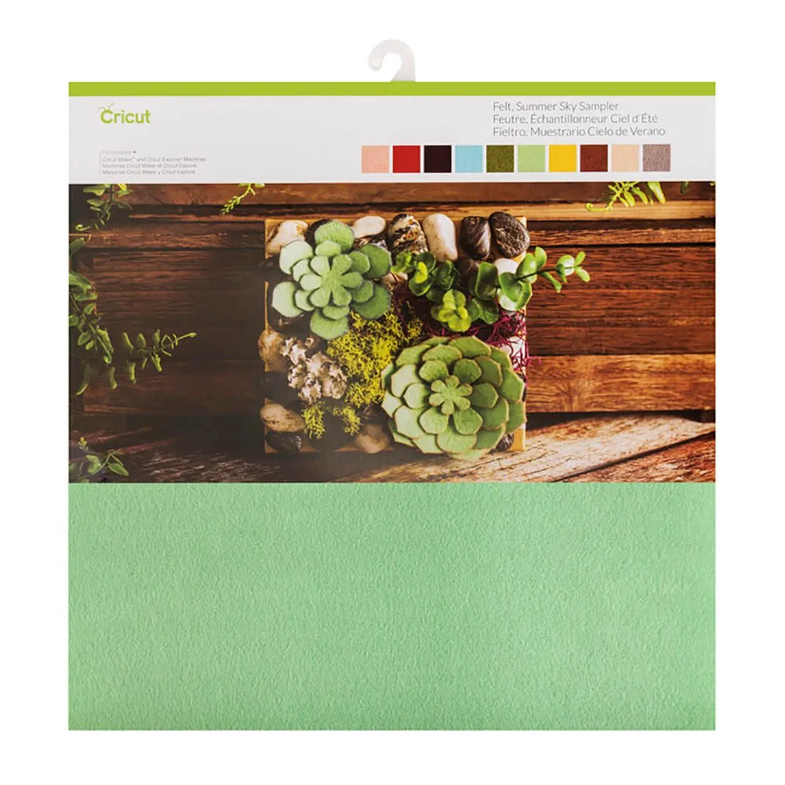 Image 1 for Cricut Felt Sampler 10-Sheet Pack