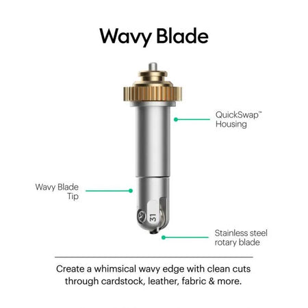 Image 2 for Cricut Wavy Blade Tip