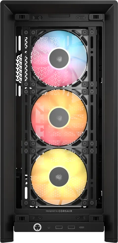 Image 4 for Corsair Frame 4000D RS ARGB Black Mid-Tower PC Case